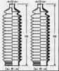 GM 93740595 Bellow, steering
